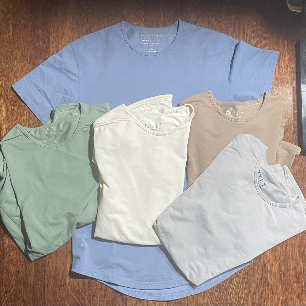 5 Bylt Basic shirts